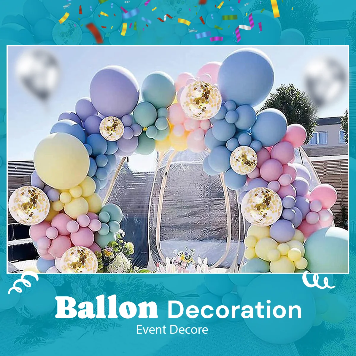 balloon decoration service uae dubai