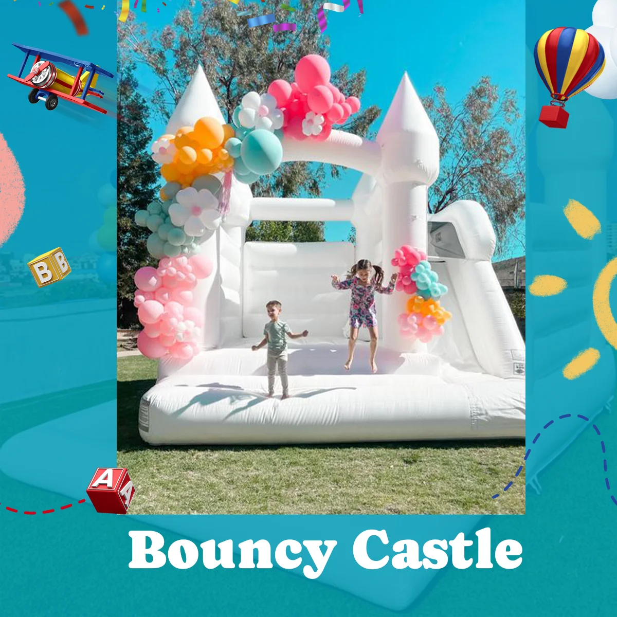 bouncy castle service dubai