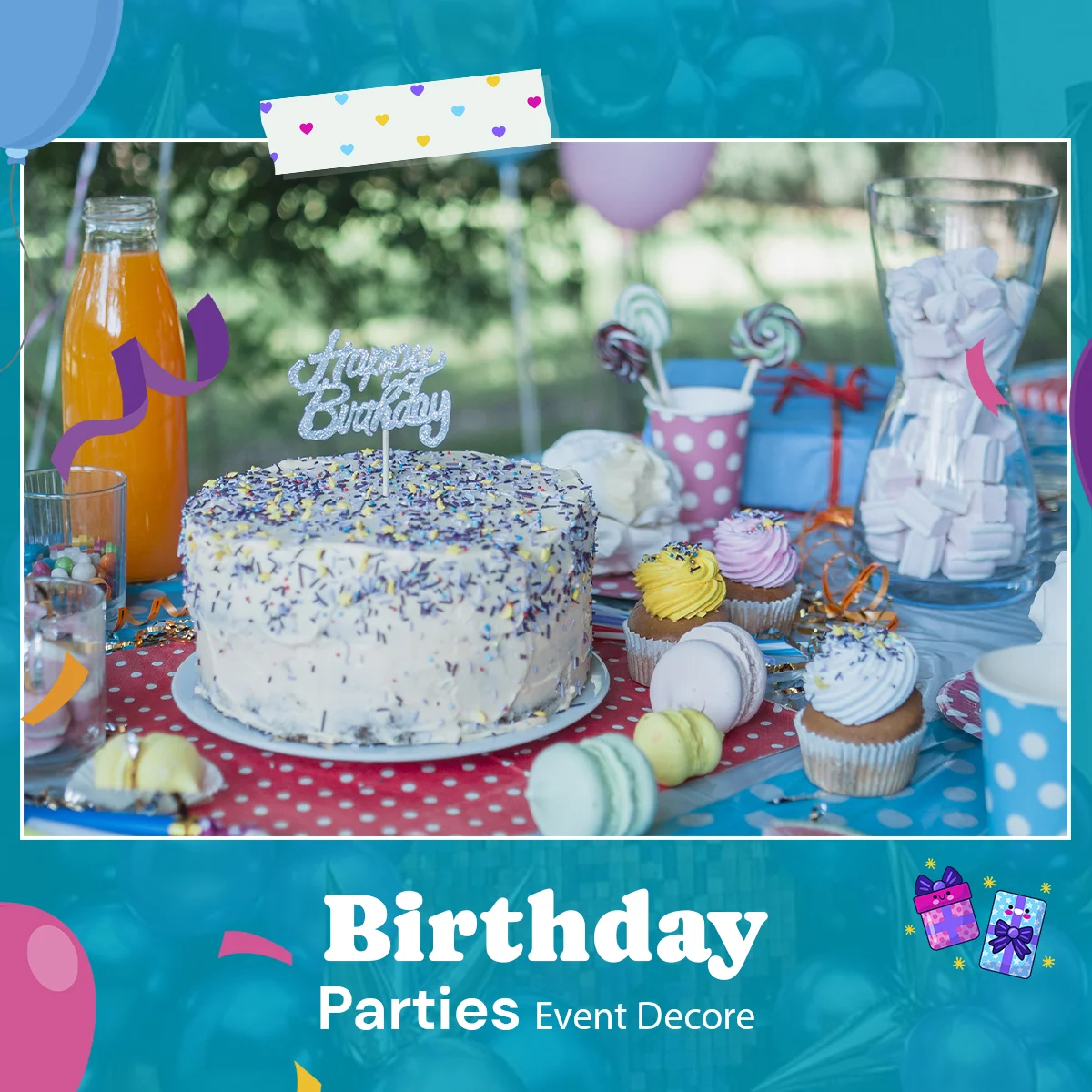 Birthday Parties Decor Dubai