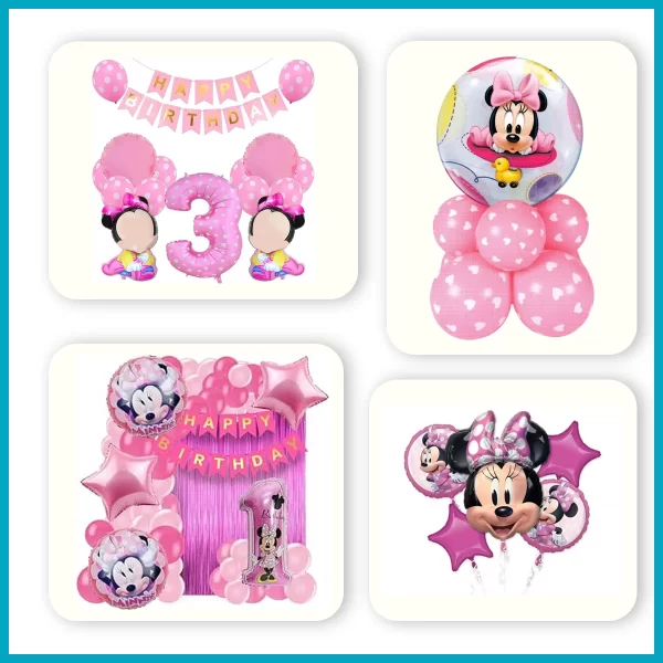 Minnie Mouse Theme Birthday Decor - Image 3