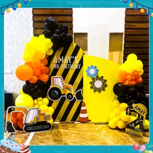 Construction Theme Kids Birthday Decor