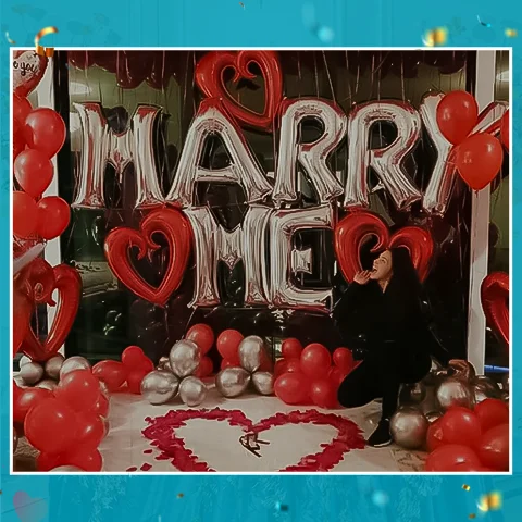 5 red rose flower theme decor service dubai gems