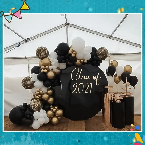 10 balloon flower birthday decor dubai