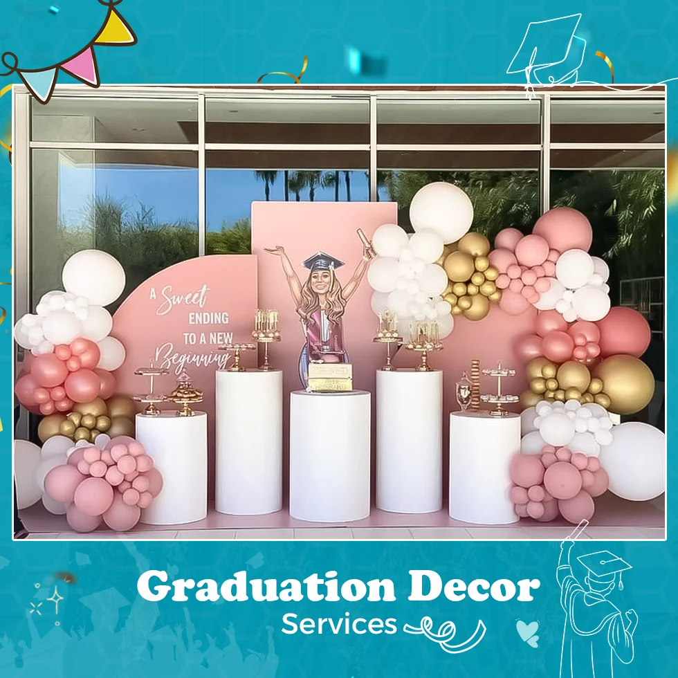 3 red rose flower theme decor service dubai gems