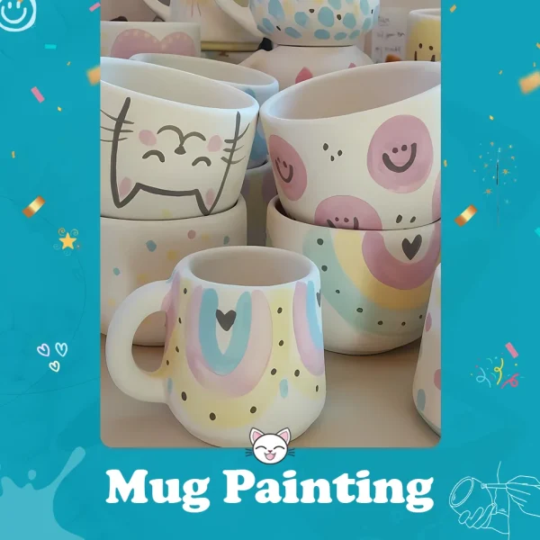 Mug Painting Activity for Kids